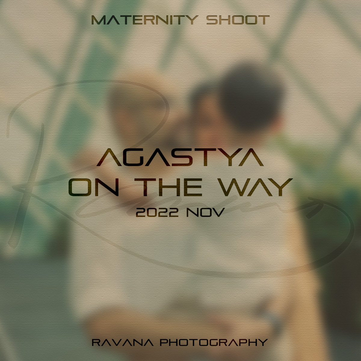 Karthik and Poorni title