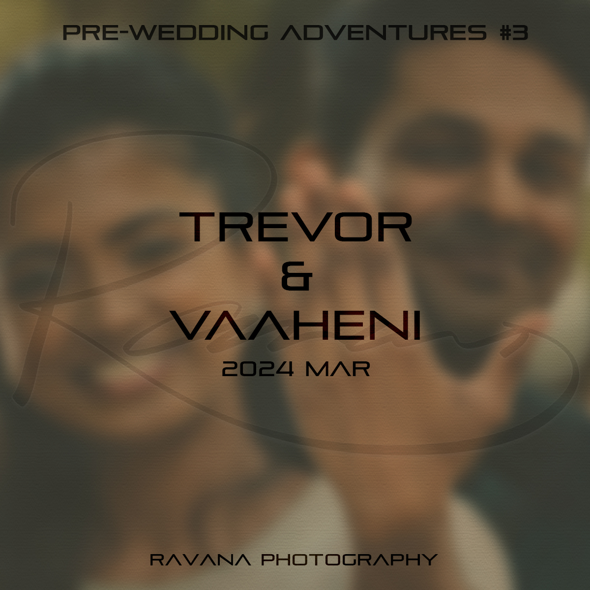 Trevor and Vaaheni (Pre-Wedding)